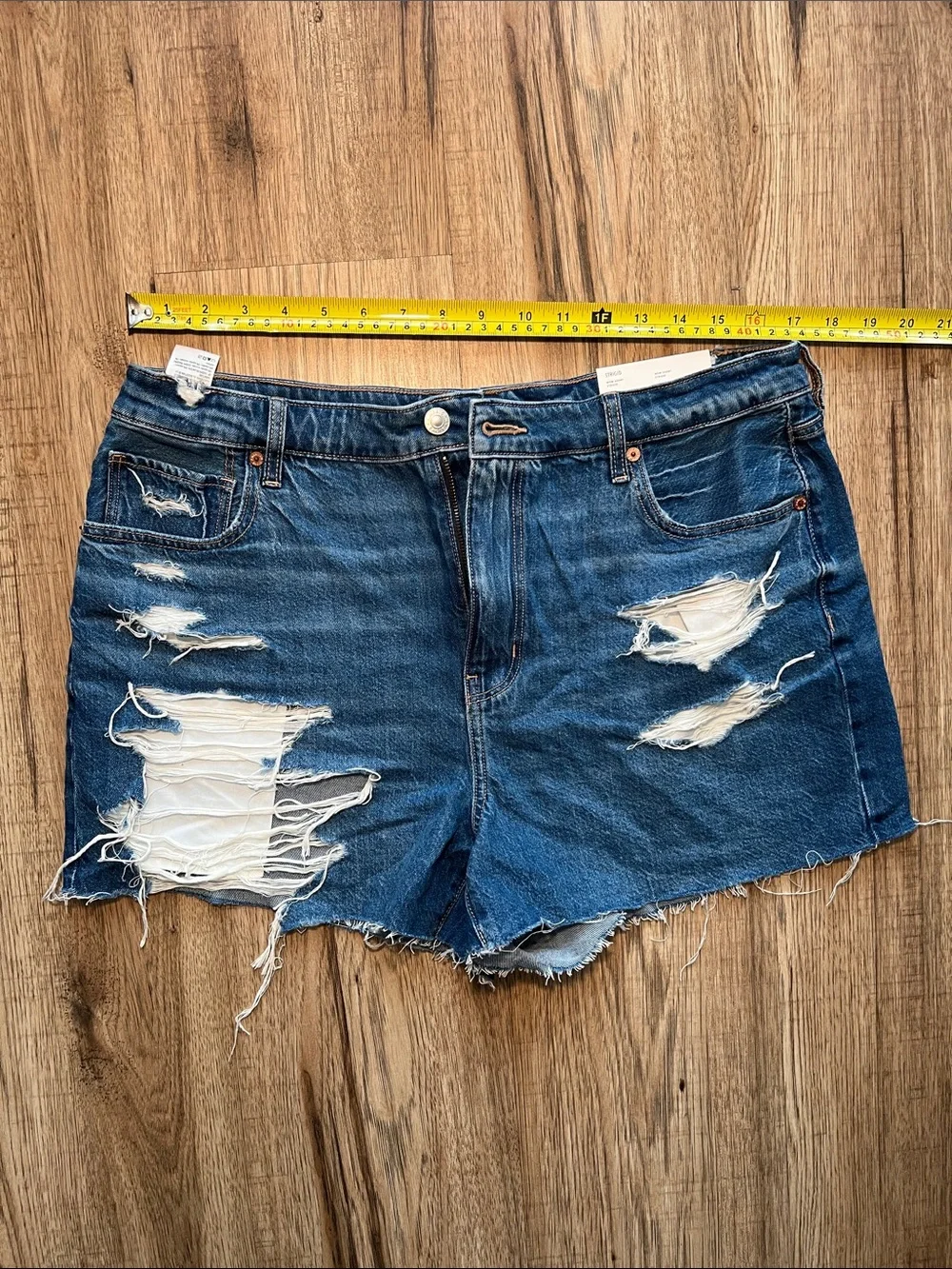 American Eagle Outfitters ripped denim